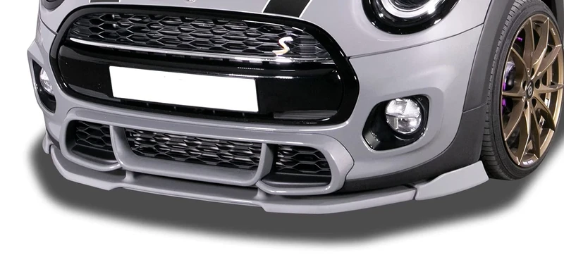 RDX Racedesign Vario-X Front Spoiler Compatible with Mini F55/F56/F57 Cooper S/JCW 2018- (PU)