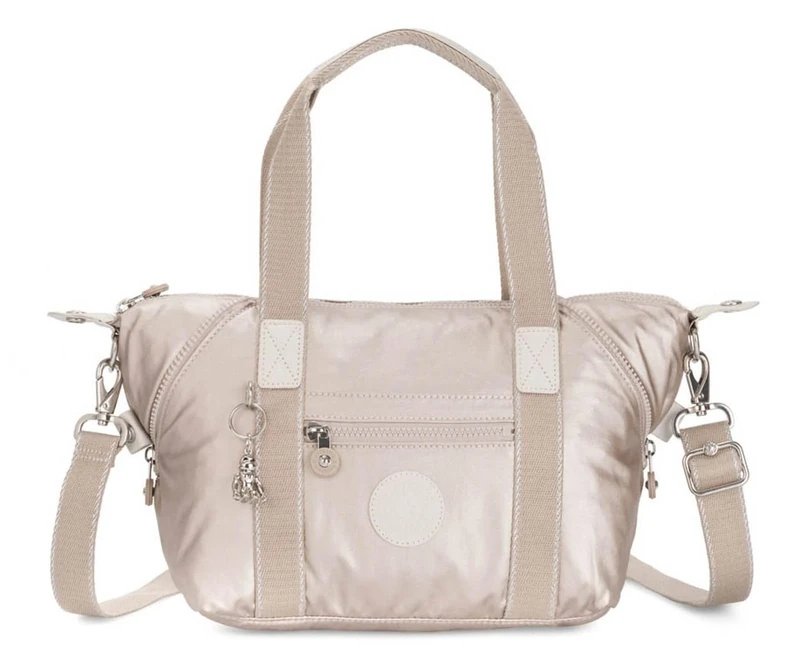Kipling ART MINI Small handbag, Shoulder Bags, Metallic Glow (Silver)