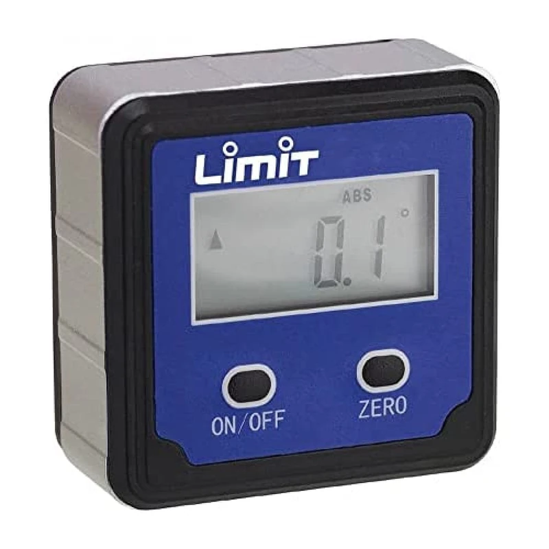 LIMIT 174250050 Limit Bubble Level and Digital Angle Meter, 60 mm x 28 mm x 56 mm