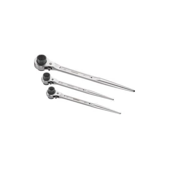 TENGTOOLS 245200217 Tengtools Ratchet Wrench Construction, 21 mm x 24 mm Size, 315 mm Length