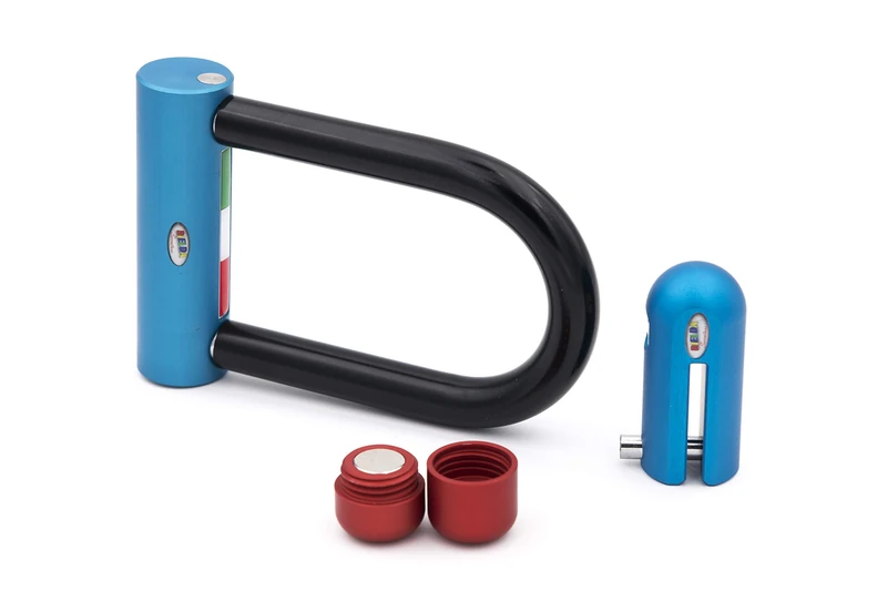 SH3 LUCCH RIELD. Disc Lock Blue + Shelf SH3 Lock arc Ø 18 Blue + Programming Device + 2 Keys kit - Image 1