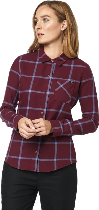 Fox Roost Flannel Cranberry Xs
