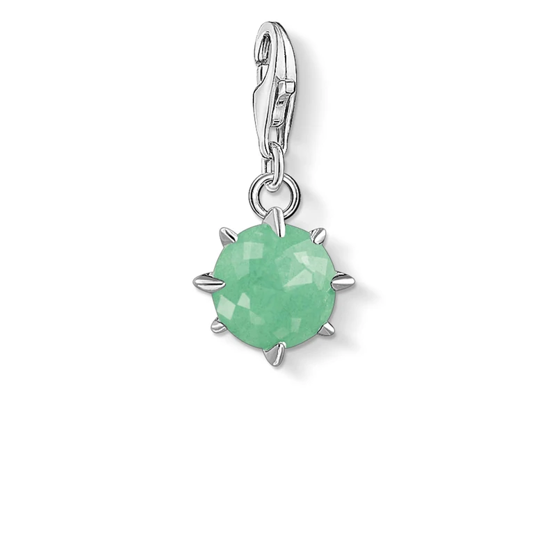 Thomas Sabo Charm pendant birth stone May 925 Sterling Silver
