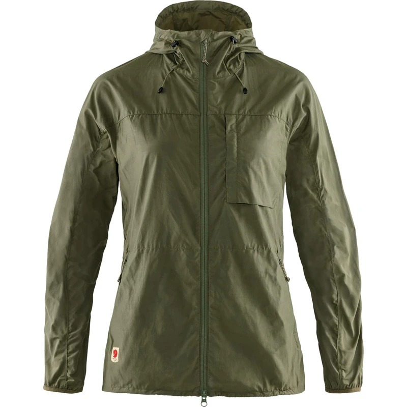 FJALLRAVEN F83516-620 High Coast Wind Jacket W Green XXS