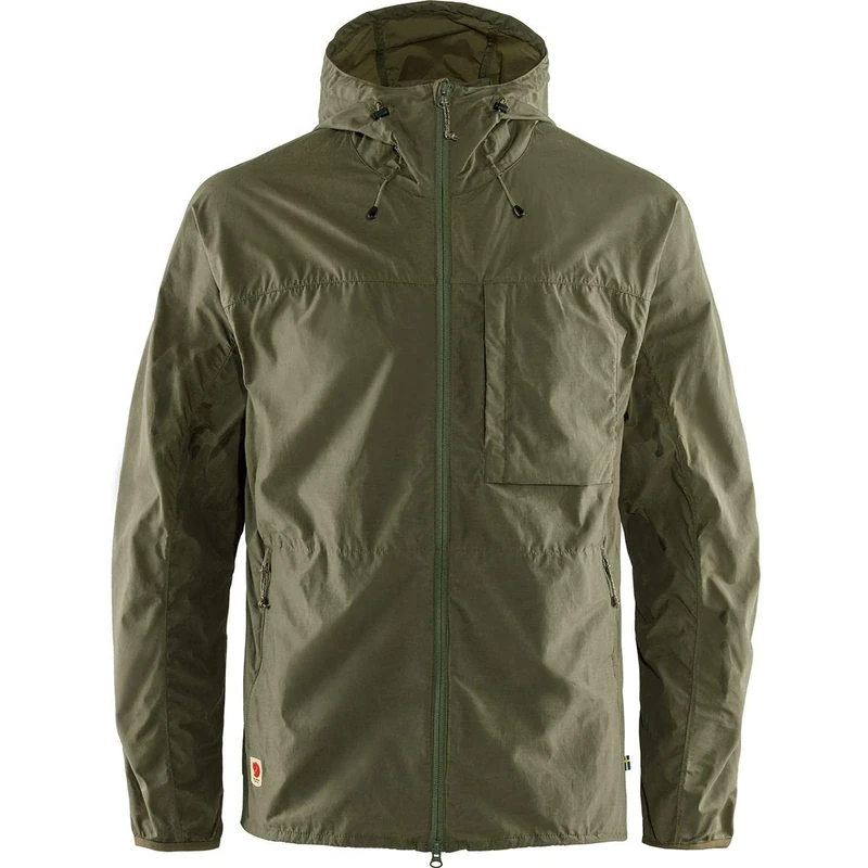 FJALLRAVEN F82606-620 High Coast Wind Jacket M Green L