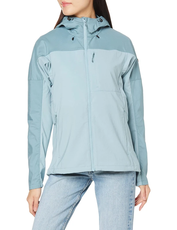 Fjallraven 89826 Abisko Midsummer Jacket W Jacket womens Mineral Blue-Clay Blue S