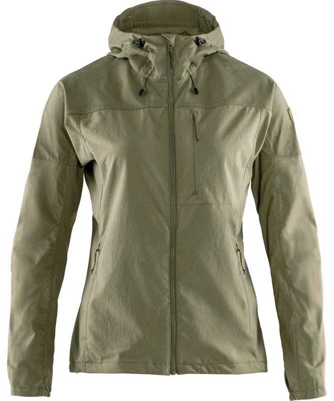 FJALLRAVEN F89826-235-622 Abisko Midsummer Jacket W Savanna-Light Olive XL