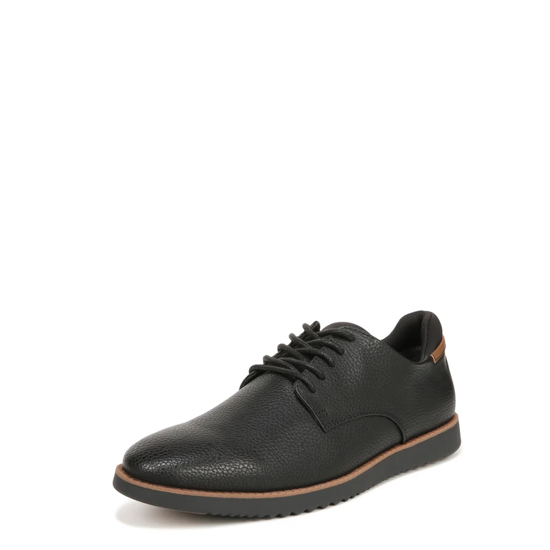 Dr. Scholl's Shoes Men's Sync Oxford, Black/Black Smooth, 10.5