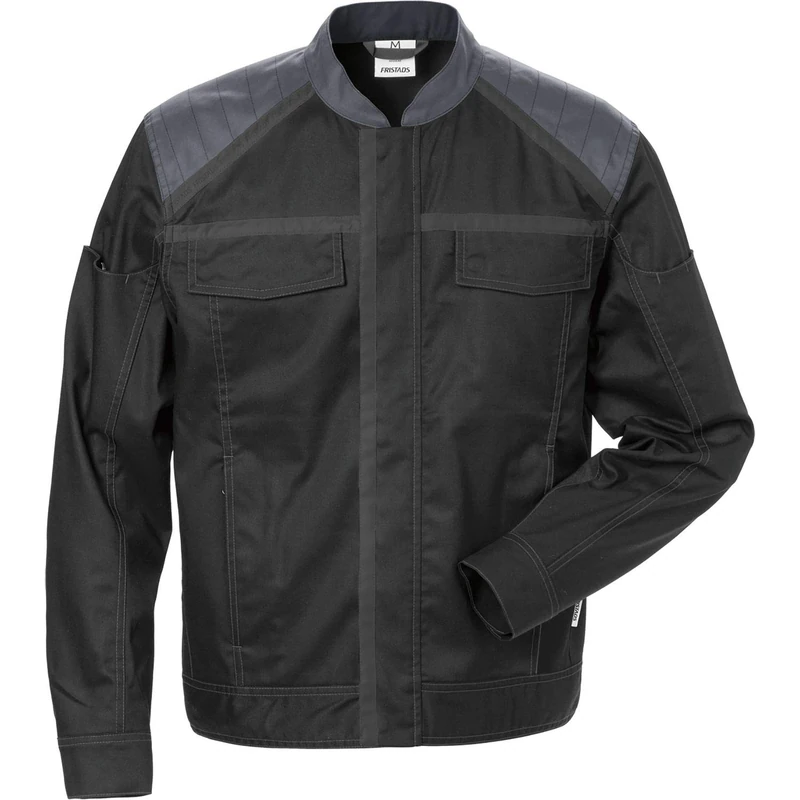 FRISTADS Men's Fusion Jacket Black/Grey Size S