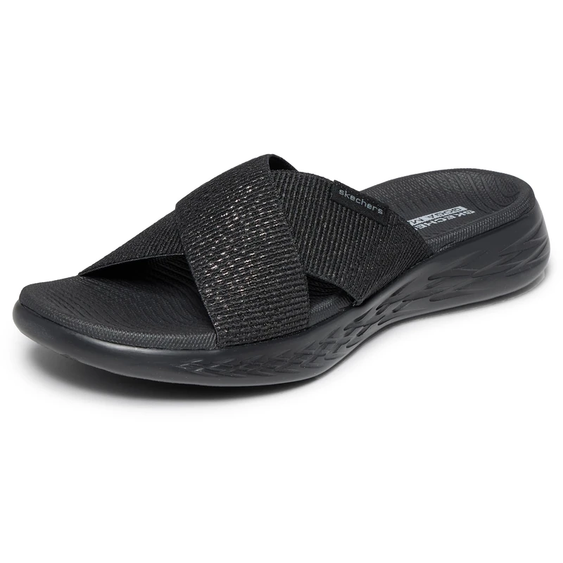 Skechers Women's On-The-Go 600 Glistening, Black, 5 UK