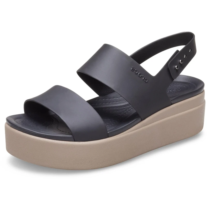 Crocs Brooklyn Low Wedge W Blk/Mrm