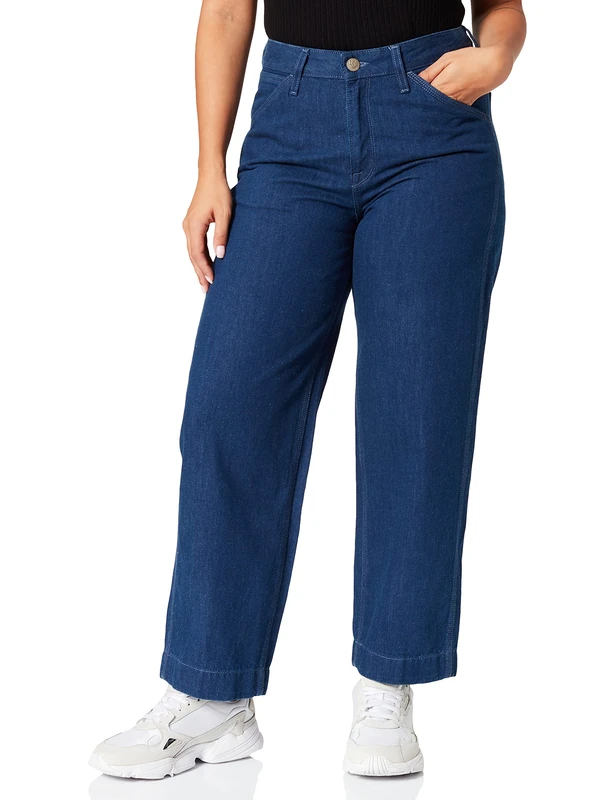Lee Women's Carpenter Jeans, Blue (Dark Yelt Iv), 26W / 31L - Image 1