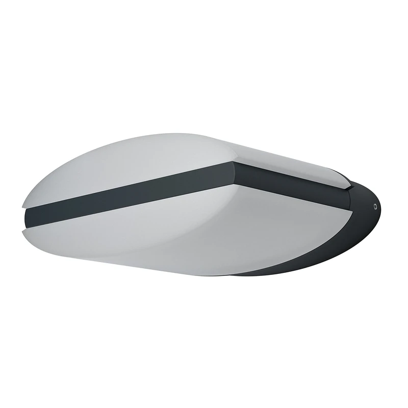 Wall and ceiling luminaire LED: for wall, ENDURA© STYLE ELLIPSE / 12.50 W, 220…240 V, Warm White, 3000 K, body material: aluminum, IP44, 1-pack