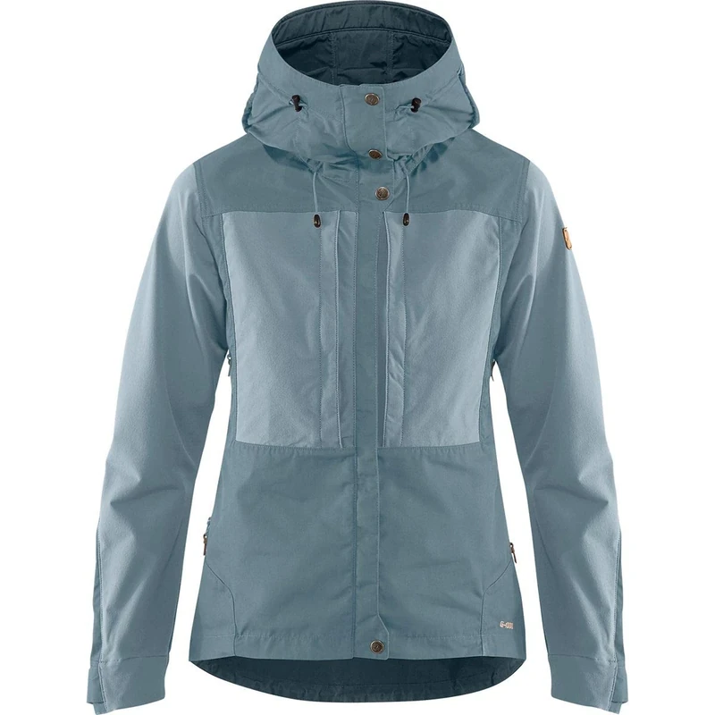 FJALLRAVEN F89892-563-562 Keb Jacket W Clay Blue-Mineral Blue M