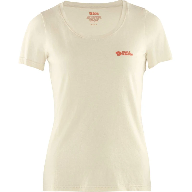 FJALLRAVEN F83509-113 Fjällräven Logo T-Shirt W Chalk White S