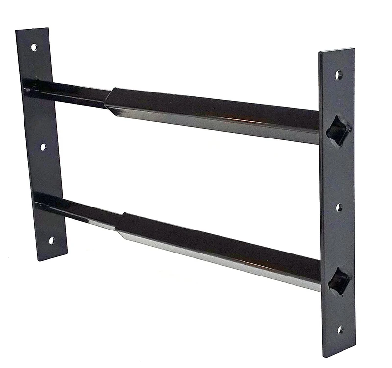 Mottez Anti-theft LBXB941V Telescopic 2 Bars 30 to 55 cm Black, Unknown