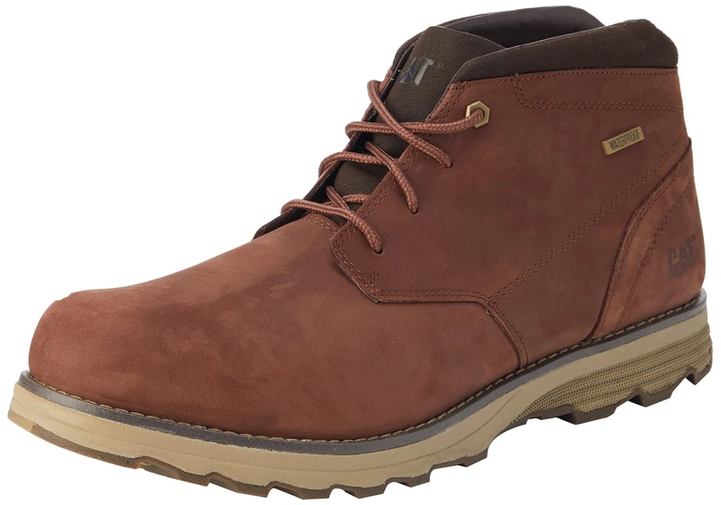 Cat Footwear Men's Elude Wp Chukka Boots, Brunette, 6 UK