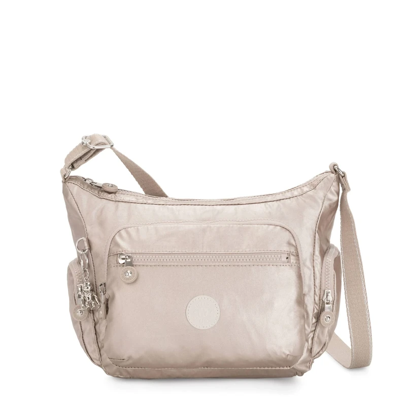 Kipling Women's Gabbie Small Crossbody Bag, Metallic Glow, One Size