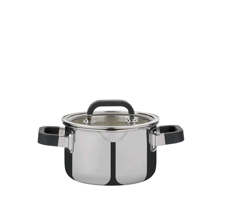 Spring Fusion 2+ 0315540616 Stewing Pot with Lid Stainless Steel