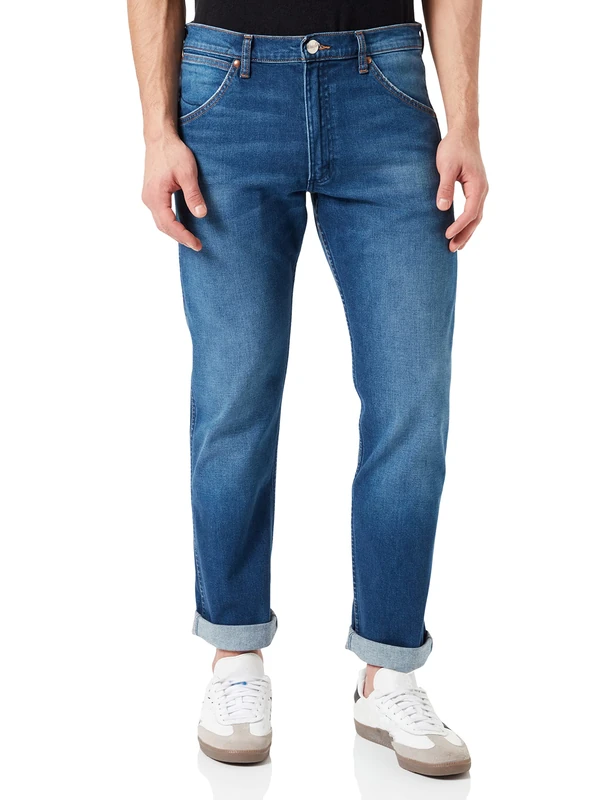 Wrangler Men's ICONS Jeans, Blue 6 Months, 36W / 34L