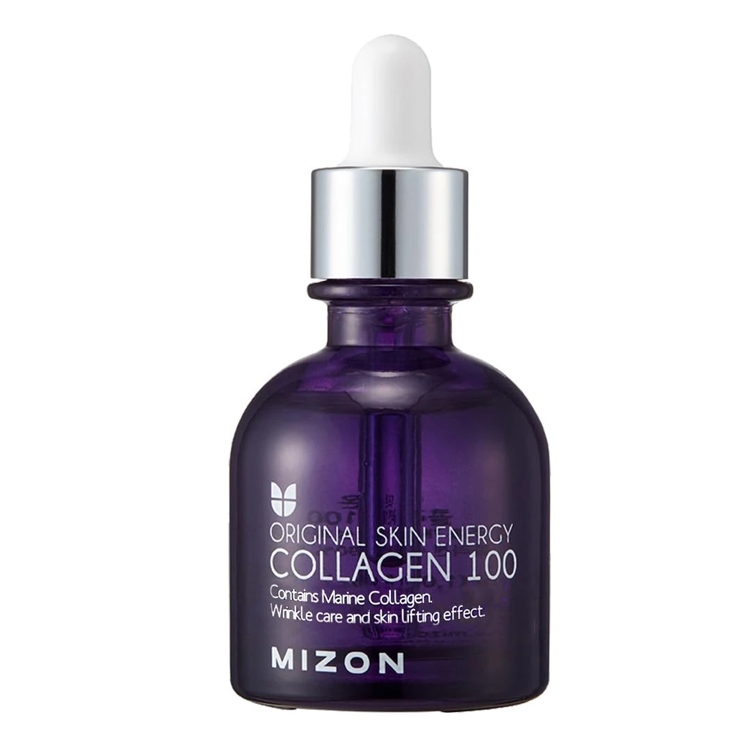 [MIZON] COLLAGEN 100 (30ml) Korean Skincare - Marine collagen serum - Intensive anti-aging treatment - Reduces wrinkles & fine lines - Hydration & Elasticity
