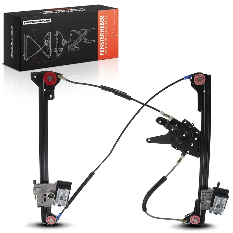 Frankberg Electric Window Regulator Front Right Compatible with Golf III IV 1E7 All Engine Convertible 1993-2002 1E0837462