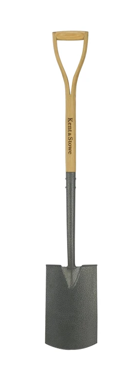 Kent & Stowe Carbon Steel Digging Spade FSC-100% - Image 1