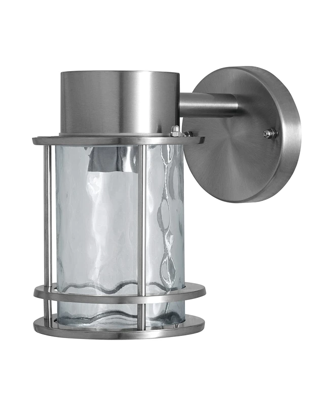 Outdoor luminaire LED: for Wall, E27, Endura© Classic Post / 220…240 V, Body Material: Stainless Steel, IP44, 1-Pack