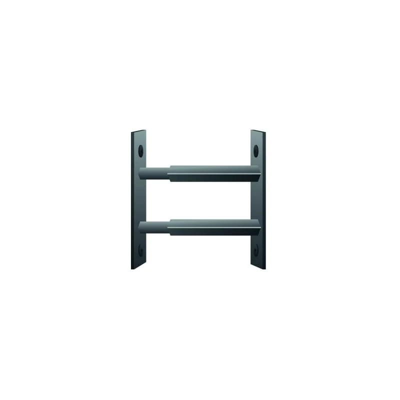 Mottez Anti-theft LBXB944V Telescopic 2 Bars 55 to 103 cm Black, Unknown