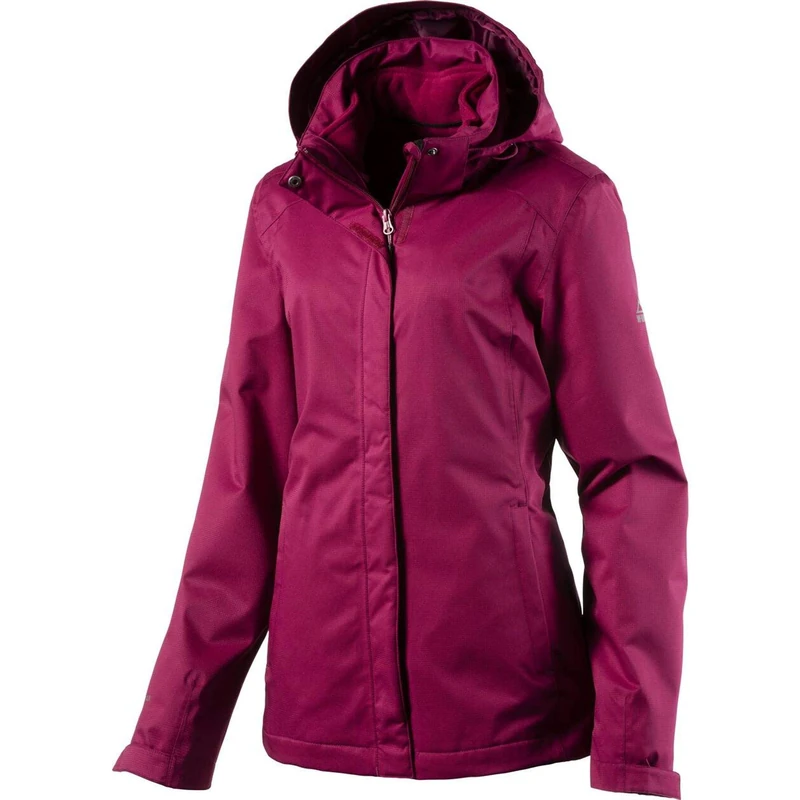 Mckinley Double Talina Women's Jacket - Red Plum, Size: 36