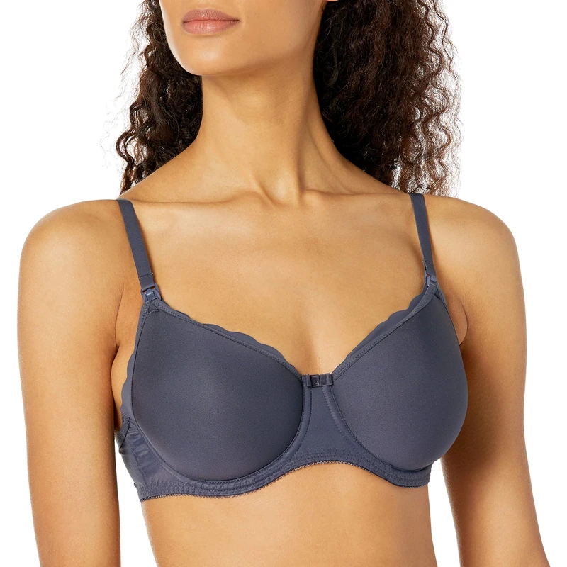 Freya Women's Pure Sculpt Molded Nursing Bra, Slate, 32DD