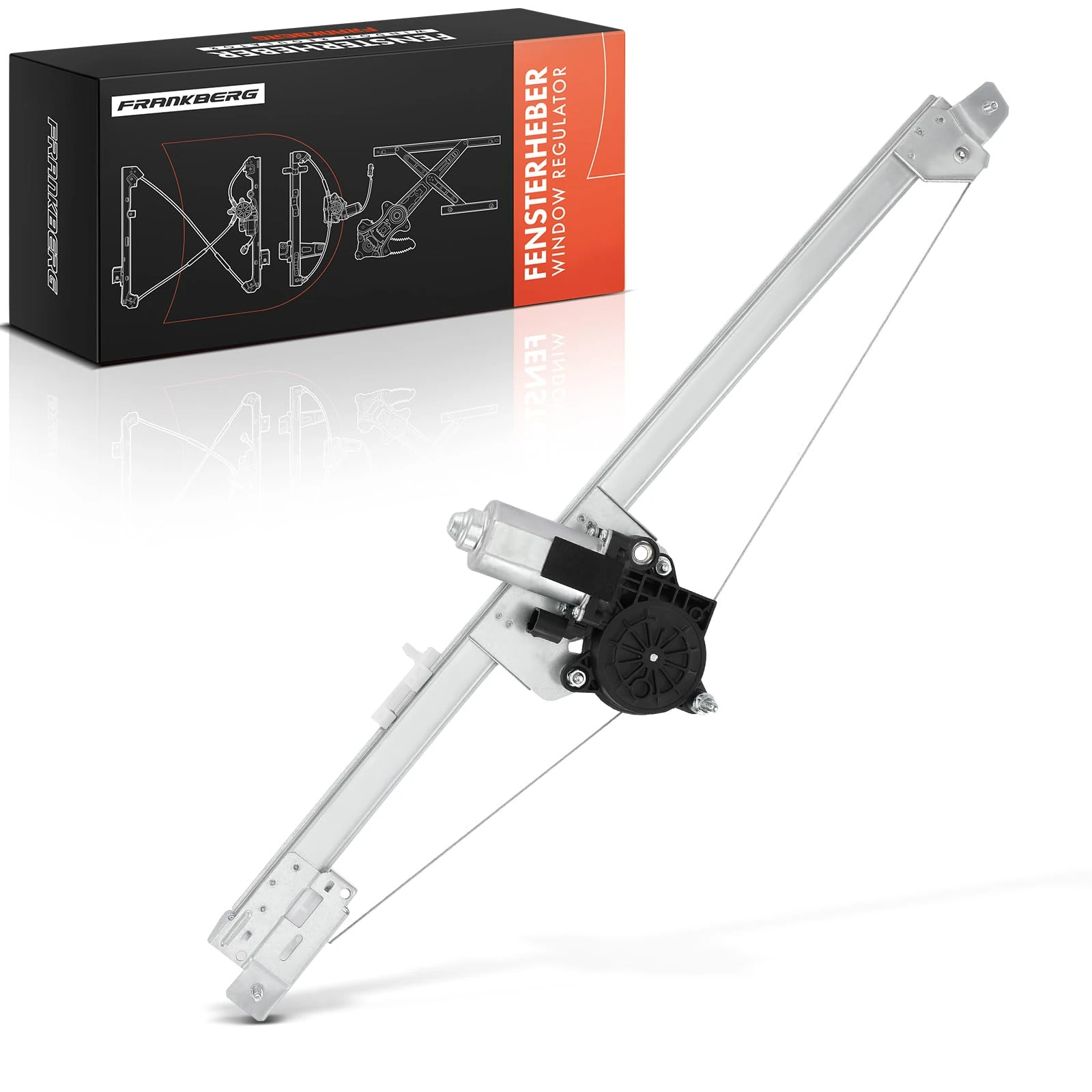 Frankberg Window Regulator with Motor Front Left Compatible with Primastar X83 Vivaro J7 E7 Trafic II JL EL Bus Kasten Pritsche/Fahrgestell 2001-2014 7700311820