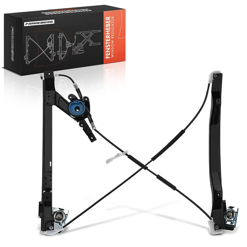 Frankberg Electric Window Regulator Front Left Without Motor Compatible with Mondeo MK III Hatchback 2000-2007 Mondeo MK III Saloon 2000-2007 Mondeo Turnier MK III Estate 2000-2007 Replace# 1417698