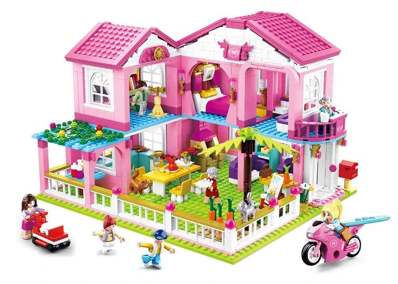 Sluban GIRLS DREAM - VILLA (896pcs)