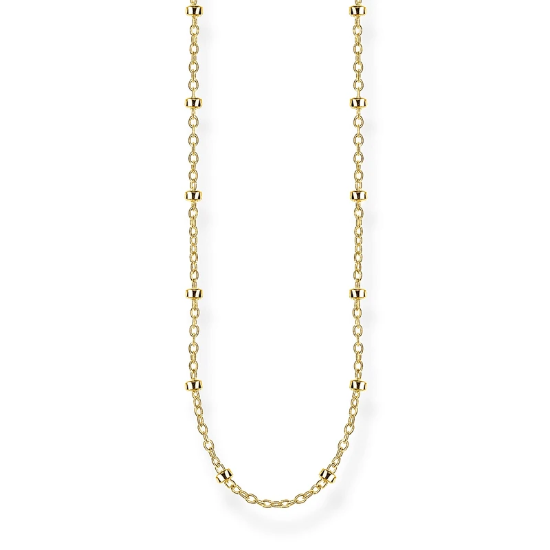 Thomas Sabo pea necklace yellow gold plated silver KE1890-413-39-L60
