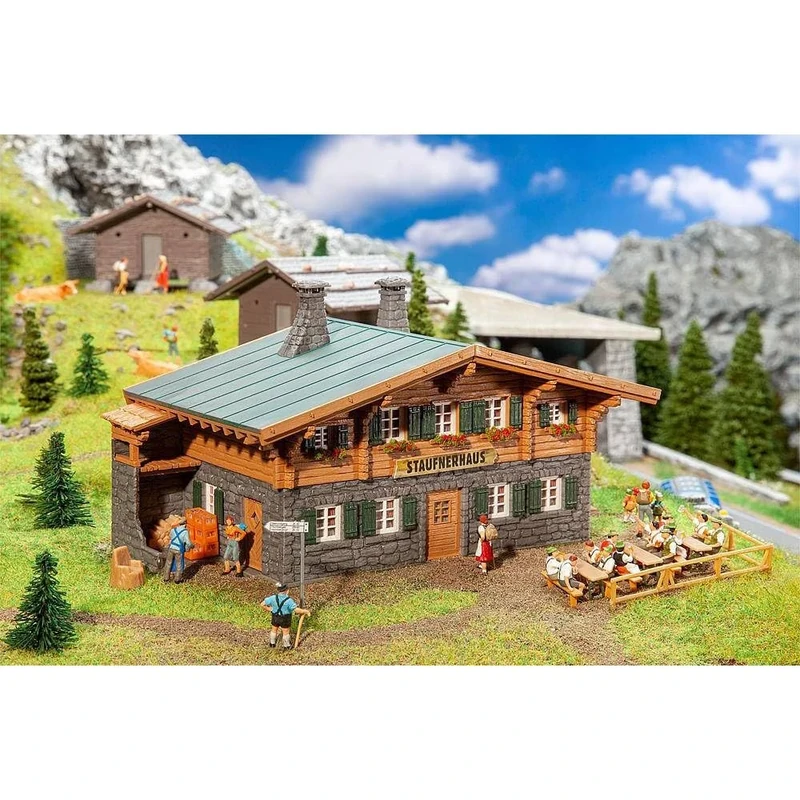 Faller FA130635 Mountain Hut Staufnerhaus Model Kit, Various