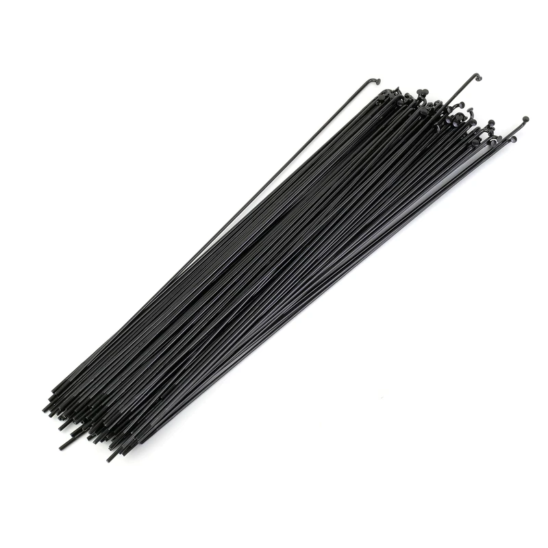 Sapim Laser Double Butted J-Bend Spokes, Black, 257mm
