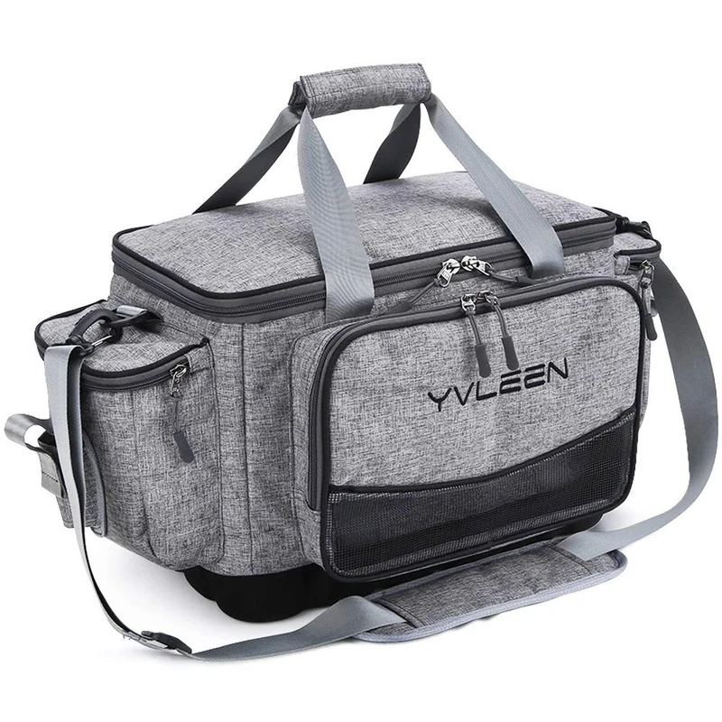 YVLEEN Fishing Tackle Storage Bag - Large Capacity, Water-Resistant Polyester, Suitable for 3600/3700 Tackle Box