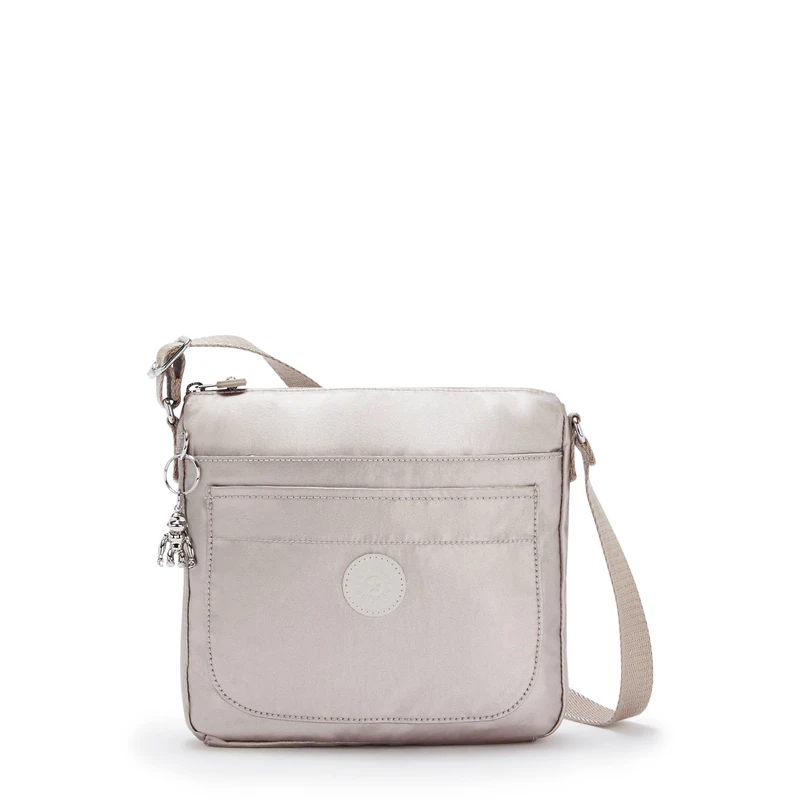Kipling Women's Sebastian Crossbody Bag, Metallic Glow, 9" L x 8.5" H x 1.75" D