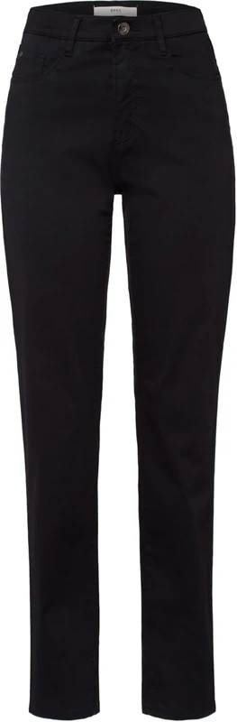 BRAX Women's Dummy Trouser, Perma Black, 38W x 34L (Size:48L)
