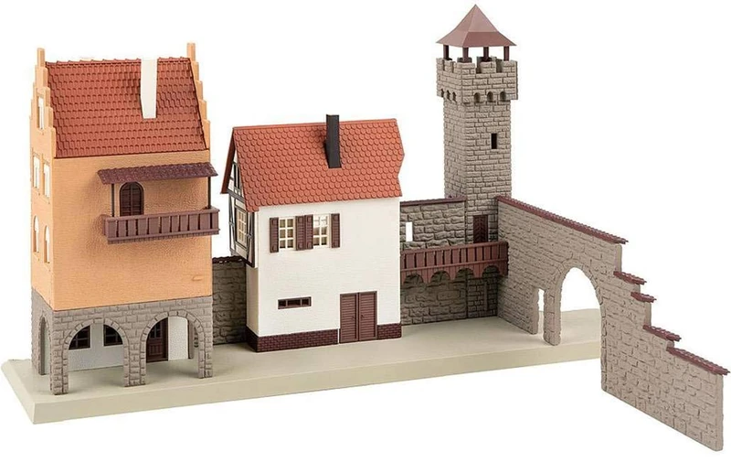 Faller -B-923 Stadtmauer Model Kit, FA109923, Various - Image 1