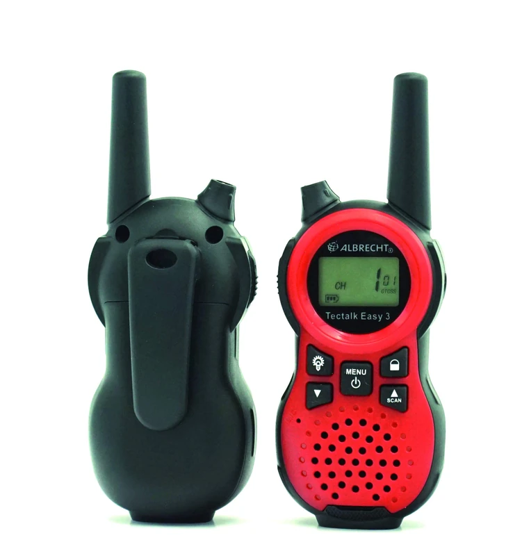 Albrecht Tectalk Easy 3, Paar, Rot