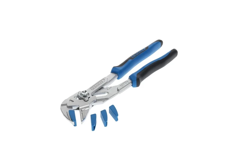 GEDORE Pliers wrench set with protective jaws, Clamping width to 52 mm, No teeth, Multifunction tool, SB 183 10 JC S-002