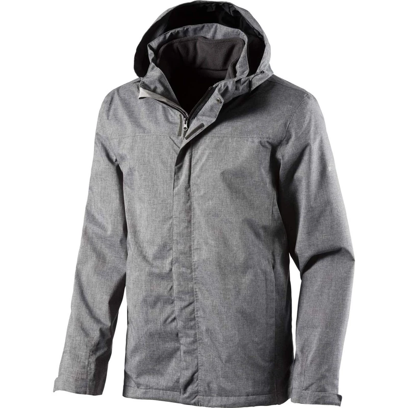 Mckinley Double Talina Men's Jacket - Asphalt-Mélange, Size: 4X-Large - Image 1
