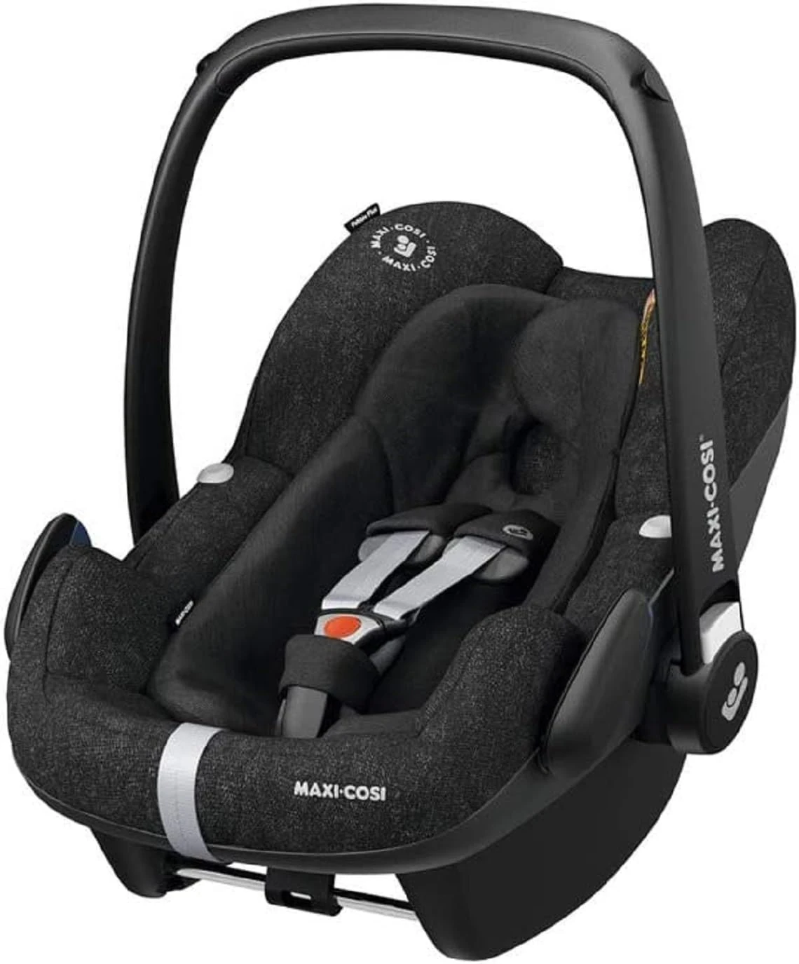 Maxi-Cosi Pebble Plus Baby Car Seat Group 0+, ISOFIX Car Seat, i-Size, 0-12 m, 0-13 kg, 45-75 cm, Nomad Black
