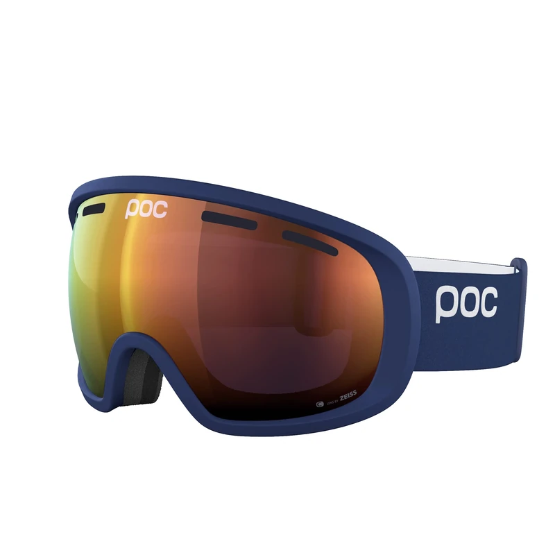 POC Fovea Clarity Mid ski googles - A smaller goggle with maximal vertical and peripheral vision – ideal for junior skiers or adults with smaller faces with complete UV protection