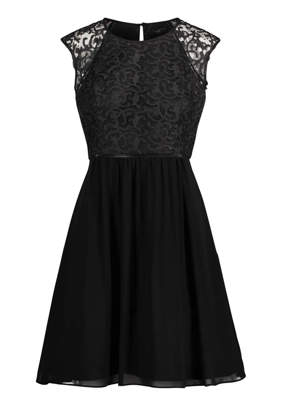 Vera Mont Women's 0101/4825 Dress, Black (Jet Black 9042), 16 (Size: 42) - Image 1