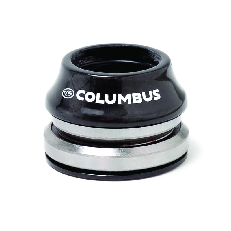 Columbus Compass Carbon Integrated Headset, Black, 1 1/8" - 1 1/4"