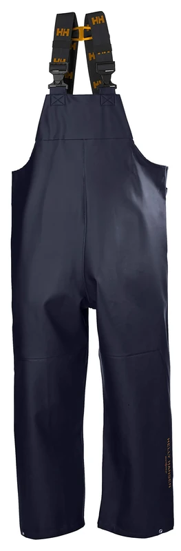 Helly Hansen Workwear Men's Gale Waterproof Rain Bib Trousers, Navy, XS
