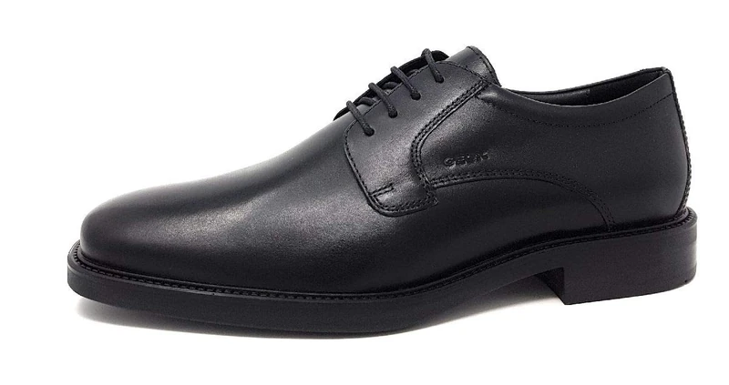 Geox Men's U BRANDOLF B Oxford, Black, 11 UK - Image 1